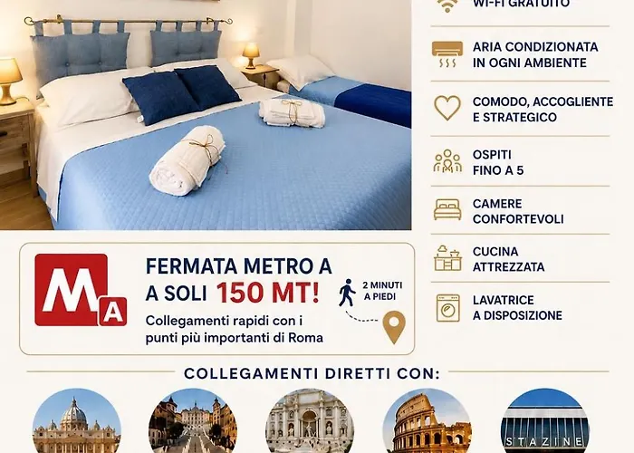 Dreams In Vaticano - Metro A Appartement Rome